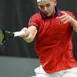 Une finale à Zoug pour Kym KEYSTONE/ANTHONY ANEX